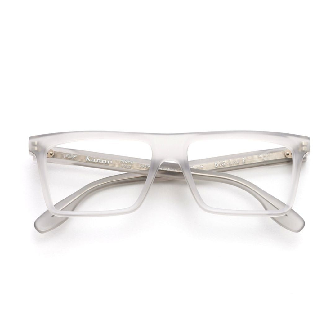 Kador Big 2 Translucent Matte Rectangular Sunglasses