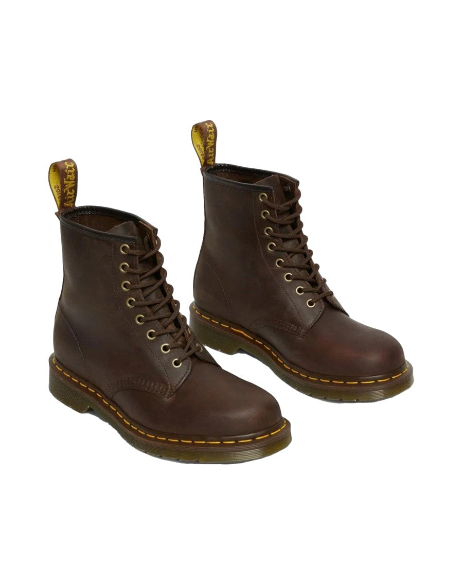 Dr. Martens 1460 Dark Brown Lace-Up Combat Boots