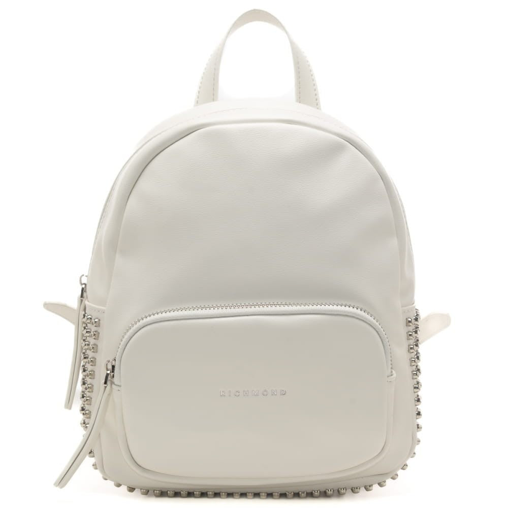 John Richmond Compact Matte-Finish Backpack With Metallic Stud Details