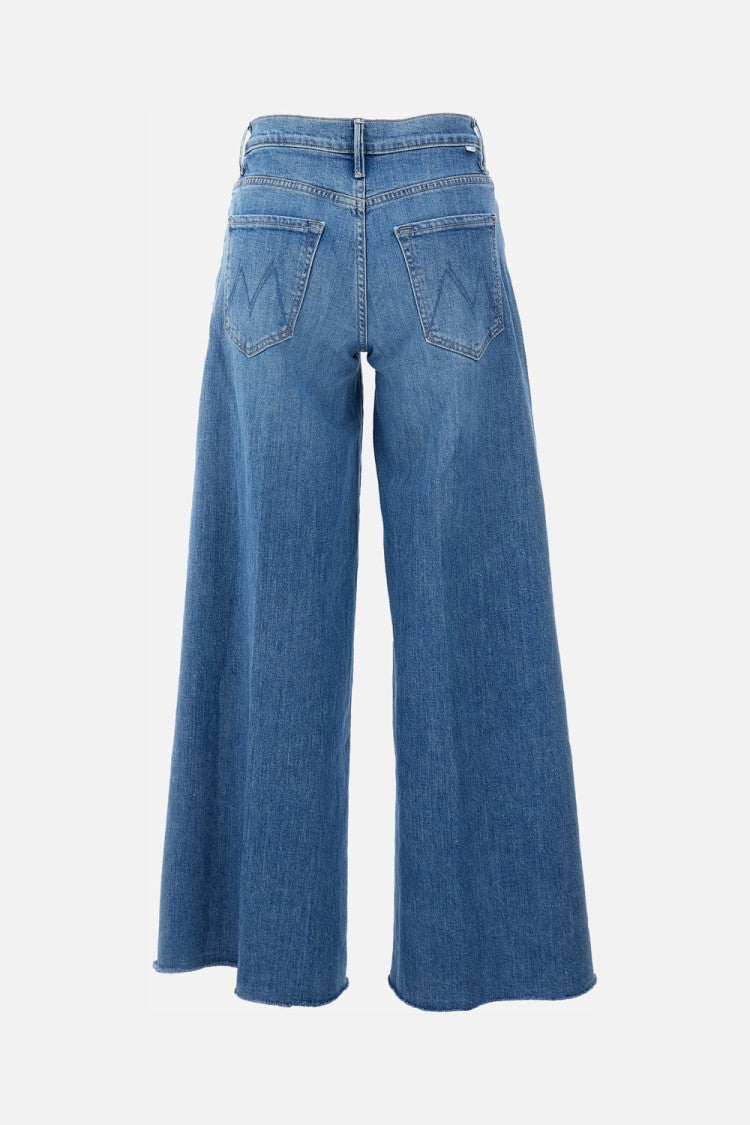Mother The Swisher Sneak Fray Jeans