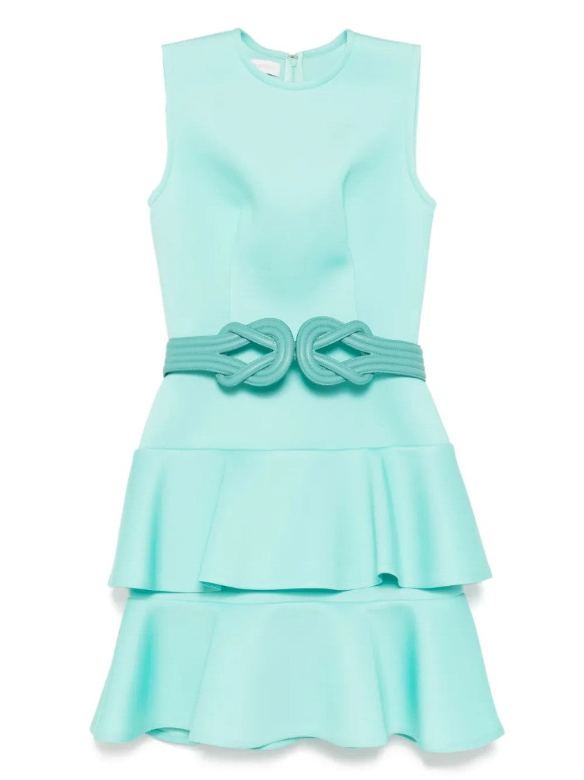 Saiid Kobeisy Midi Ruffled Dress