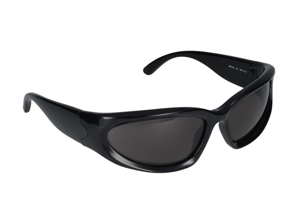 Balenciaga Sunglasses Bb0157s 001 Black Black Grey 65/17/125