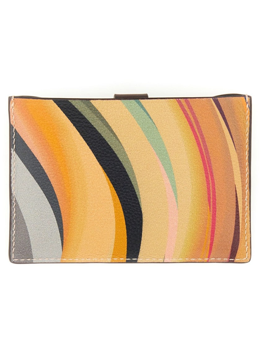 Paul Smith "Dusky Swirl" Card Holder