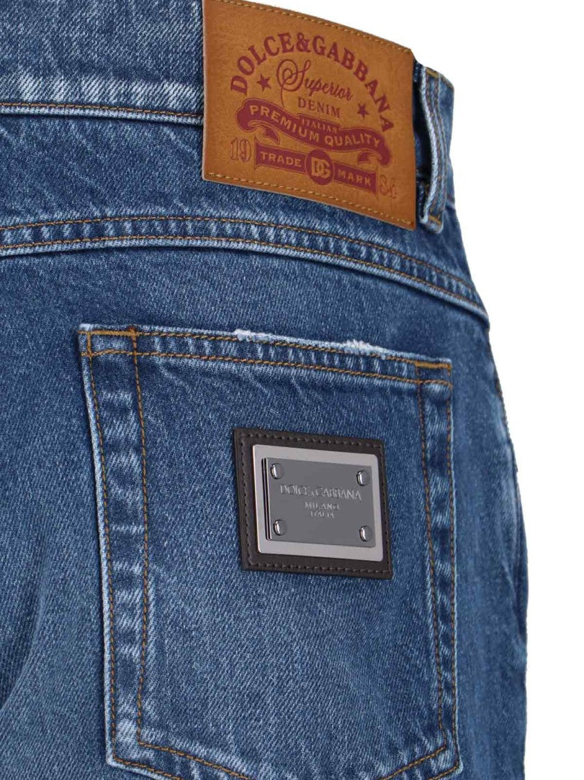 Dolce & Gabbana Slim Jeans – Blue
