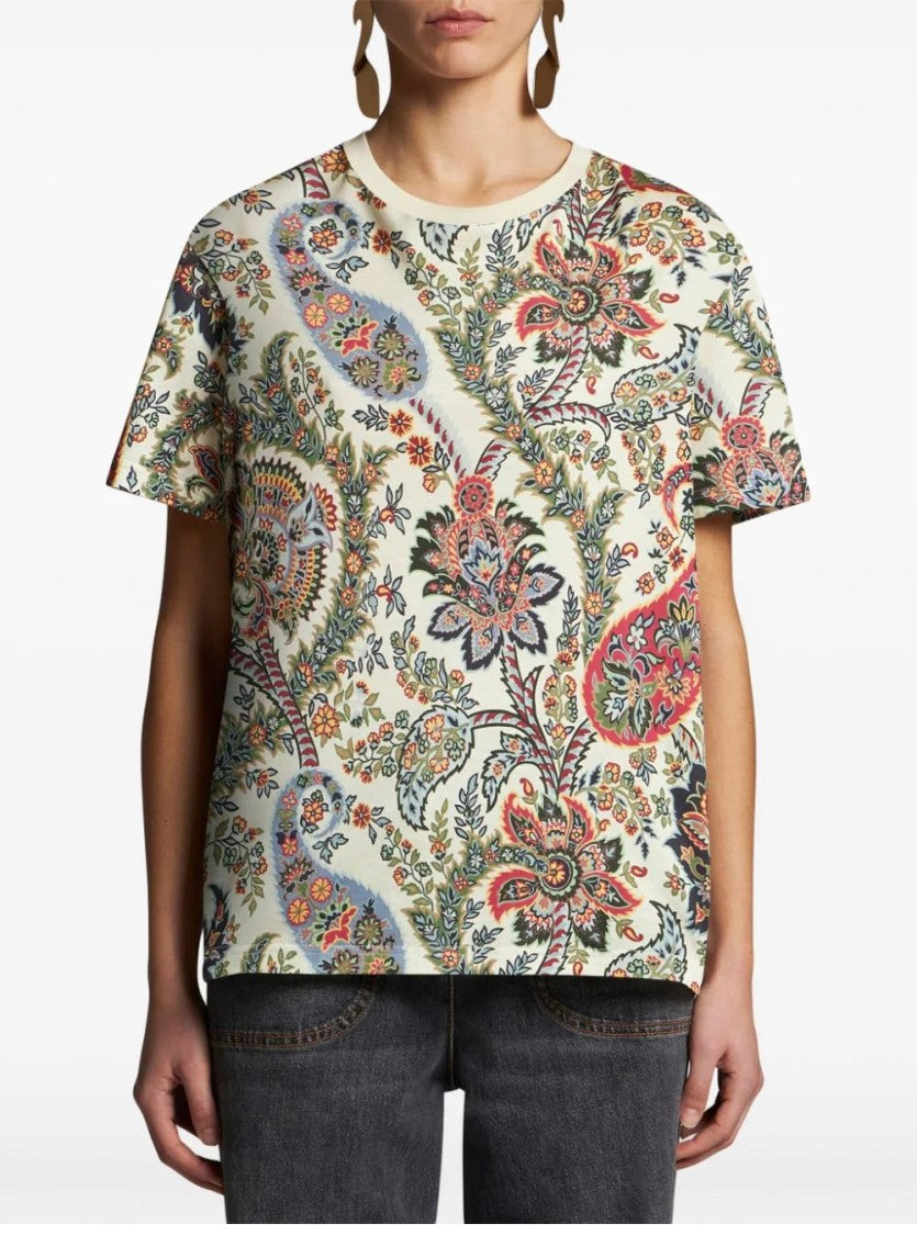 Etro Mw Cut E Sew T-Shirt