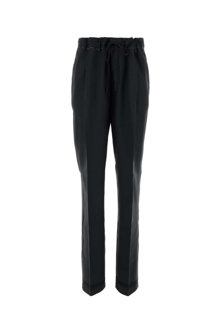 Maison Margiela Midnight Blue Mohair Blend Pant