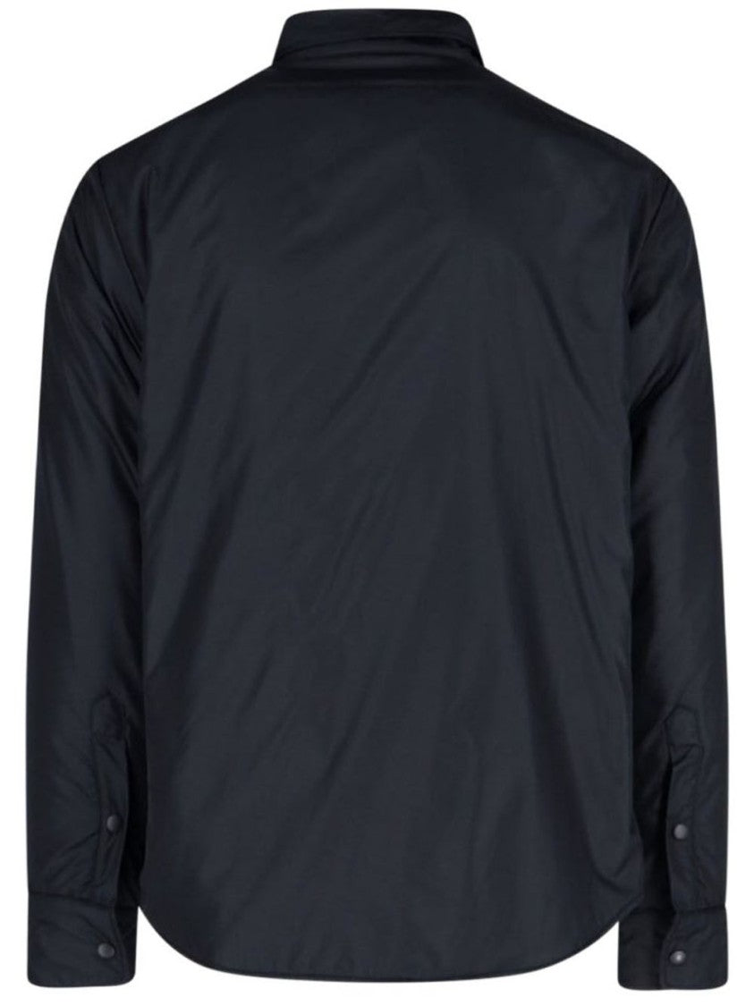 Aspesi Long-Sleeve Black Shirt With Classic Collar