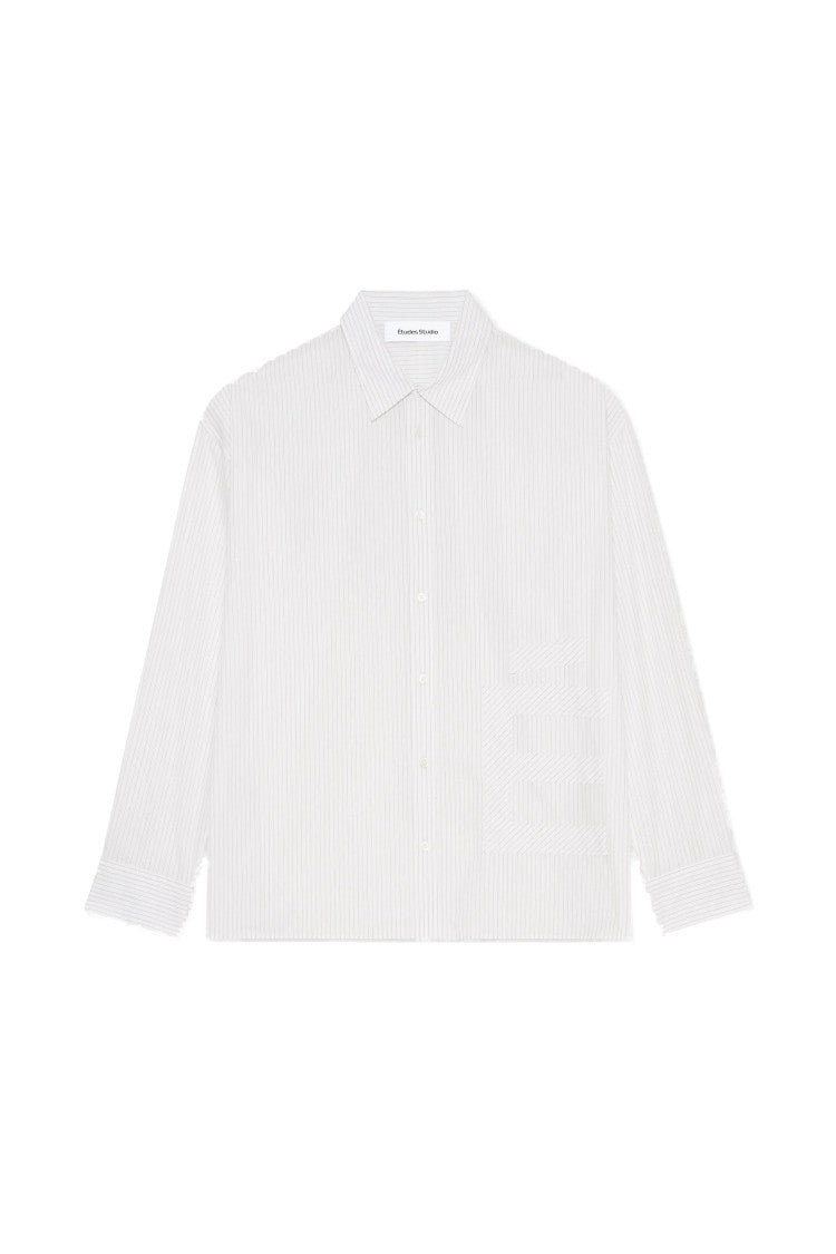 Études Studio Oversized Shirt With Striped Design