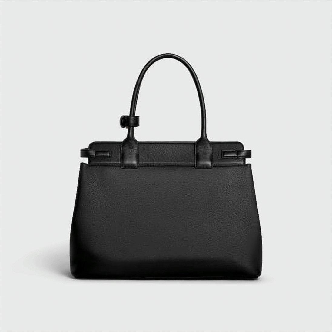 Celine Structured Calf Leather Shoulder Bag