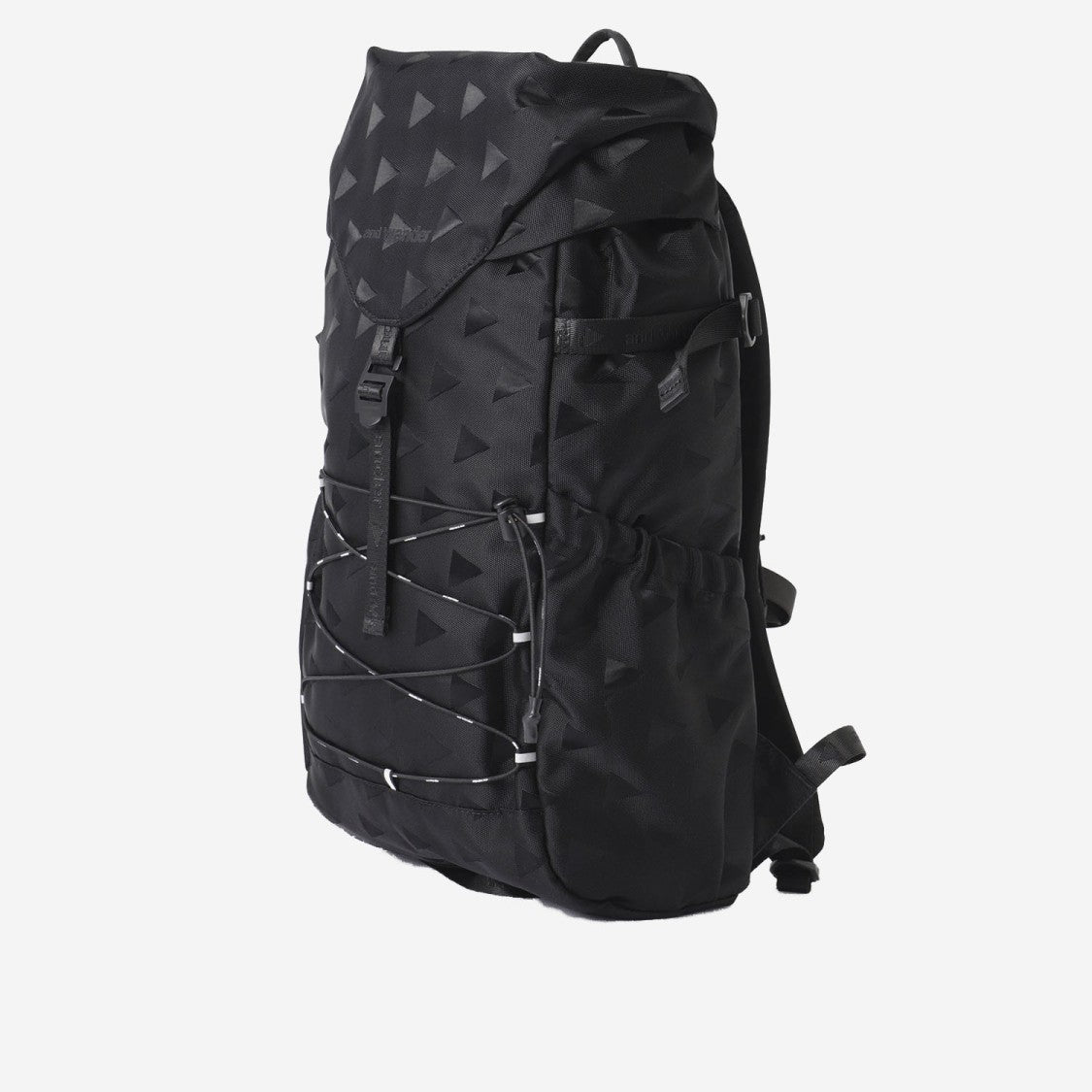 And Wander Geometric Pattern Nylon Backpack
