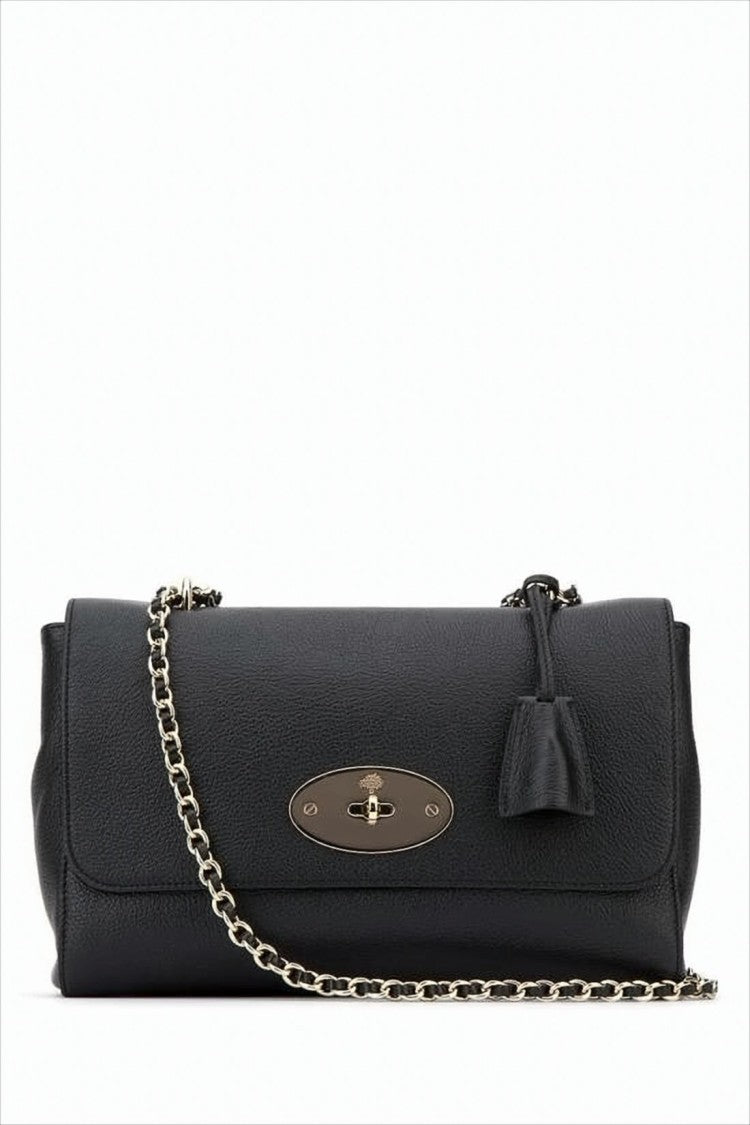 Mulberry Textured Leather Shoulder Bag