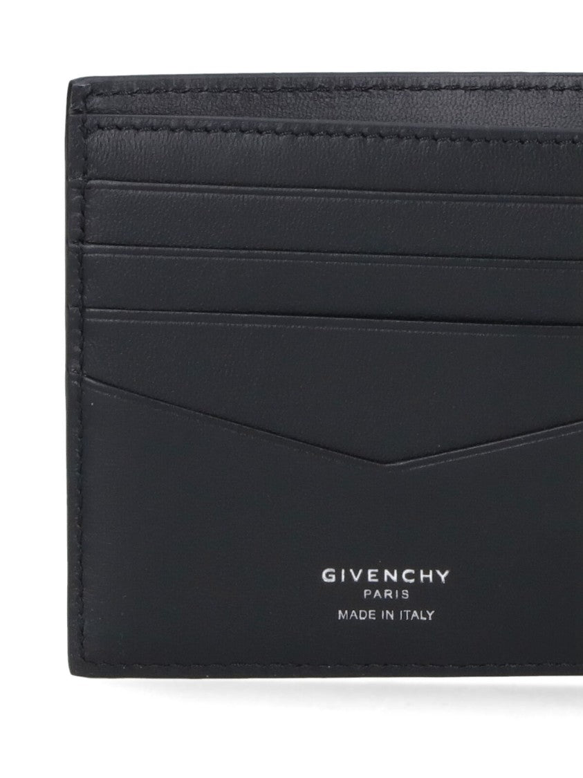 Givenchy Textured Leather Wallet With Coin Pocket