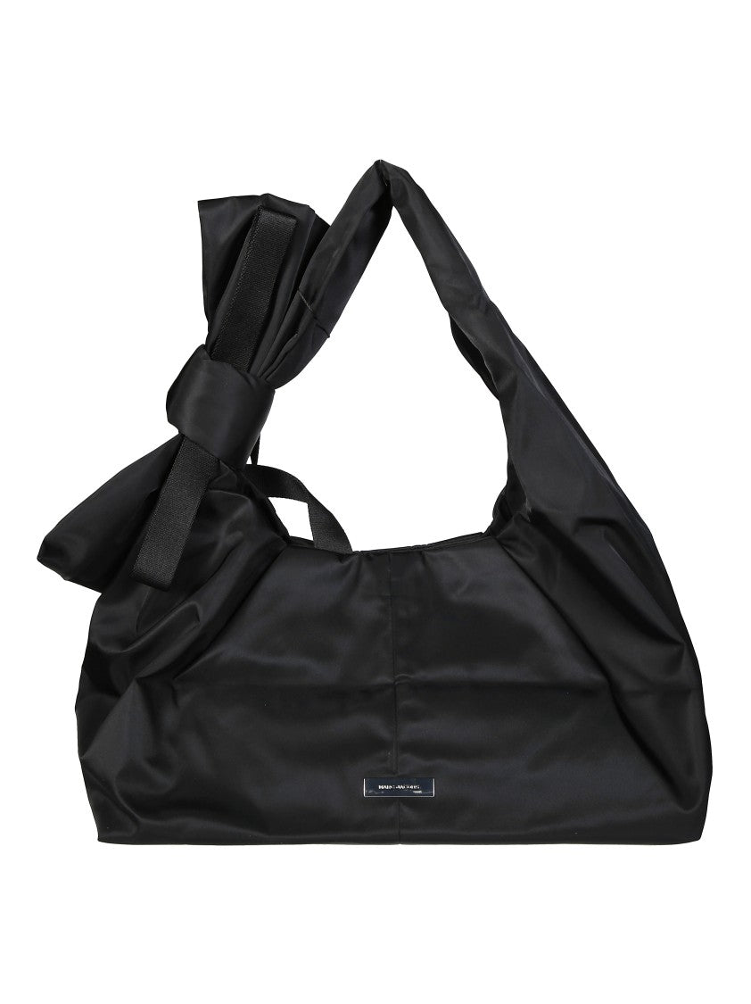 Marc Jacobs Soft Oversized Nylon Bag With Knotted Handle Detail