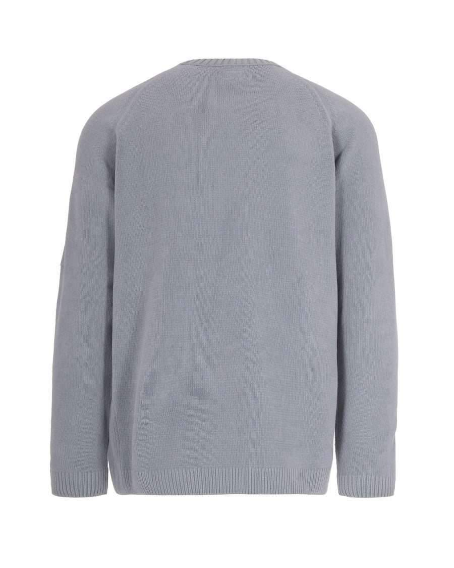 C.P. Company Silver Blue Crewneck Shirt