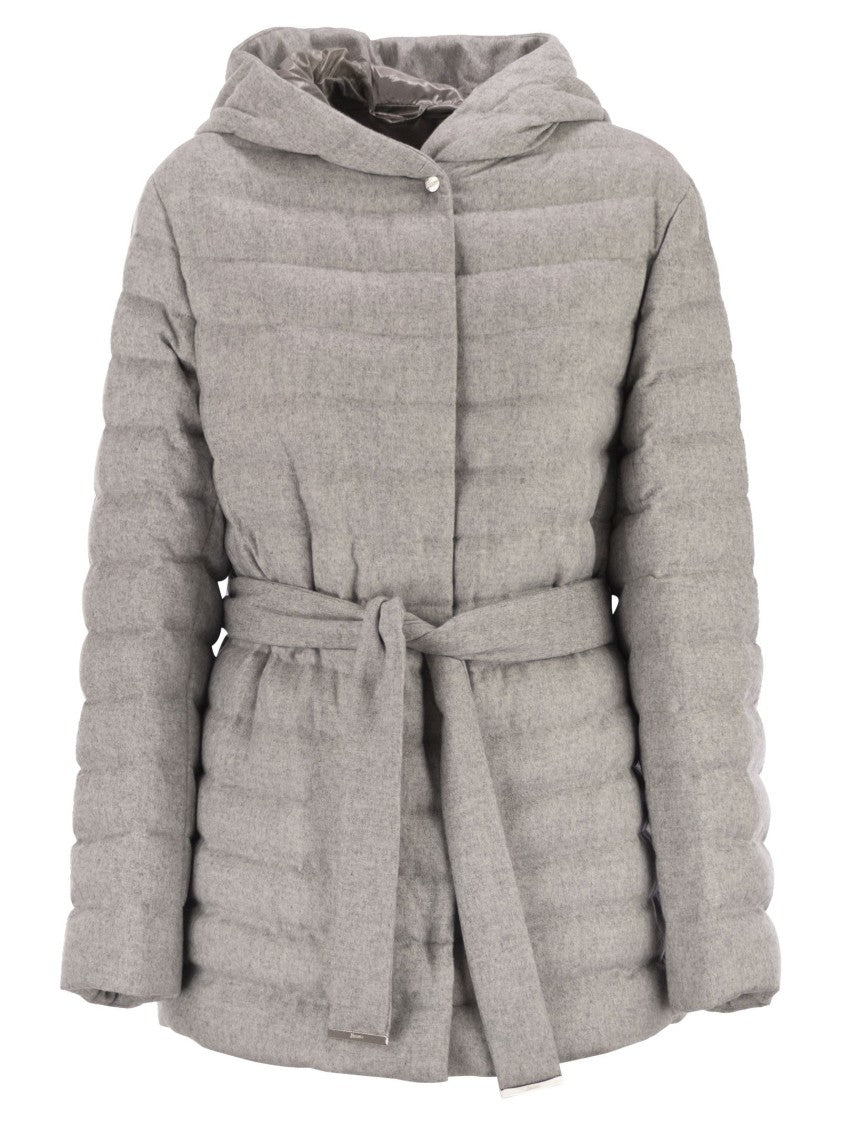 Herno Silk And Cashmere Kimono Jacket