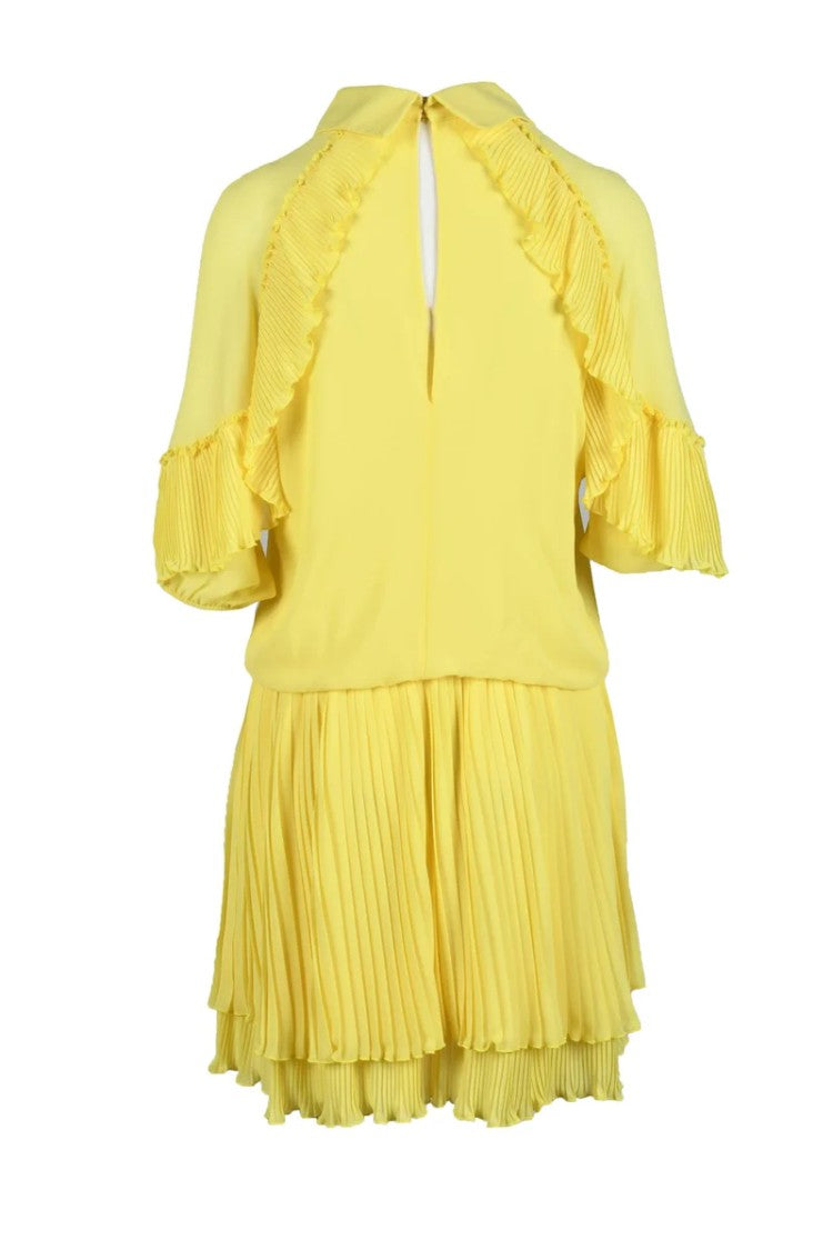 Gil Santucci Yellow Polyester Dress