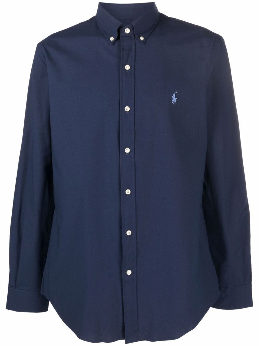 Polo Ralph Lauren Slim Fit Cotton Button-Up Long-Sleeve Shirt