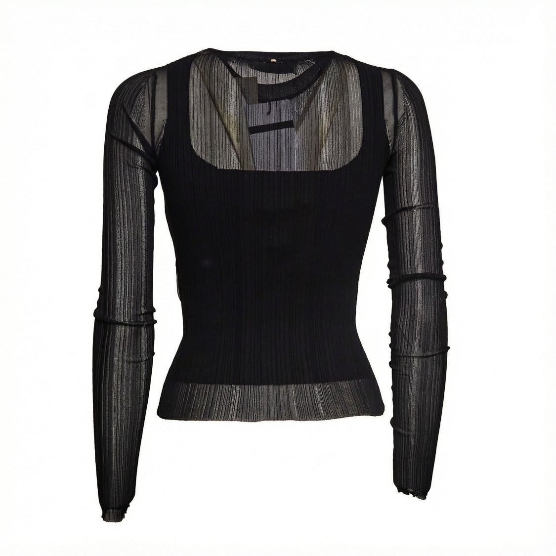 Sportmax Trompe L’Oeil Long-Sleeve Sweater