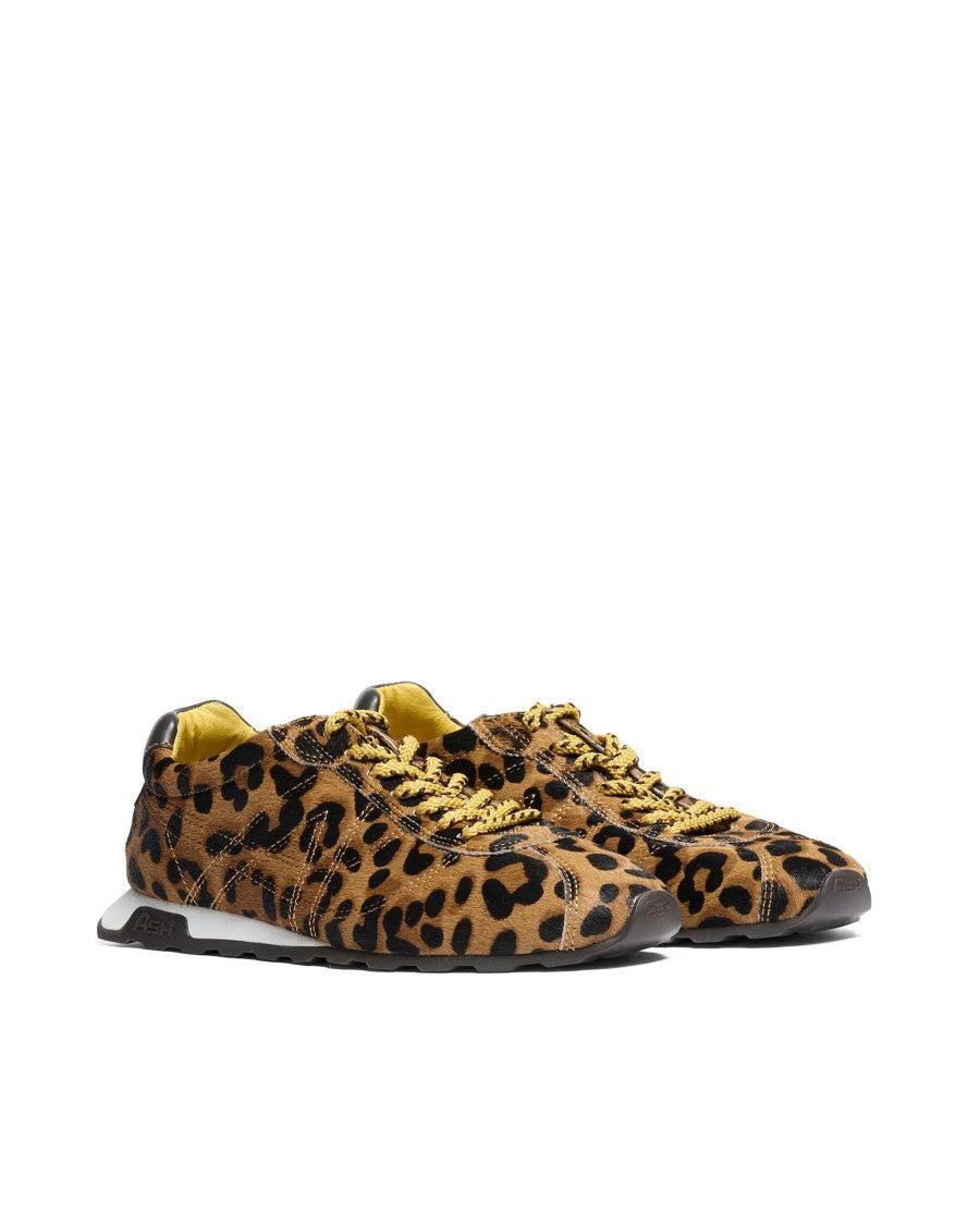 Ash Kill Bill Pony Animal Print Leather Sneakers