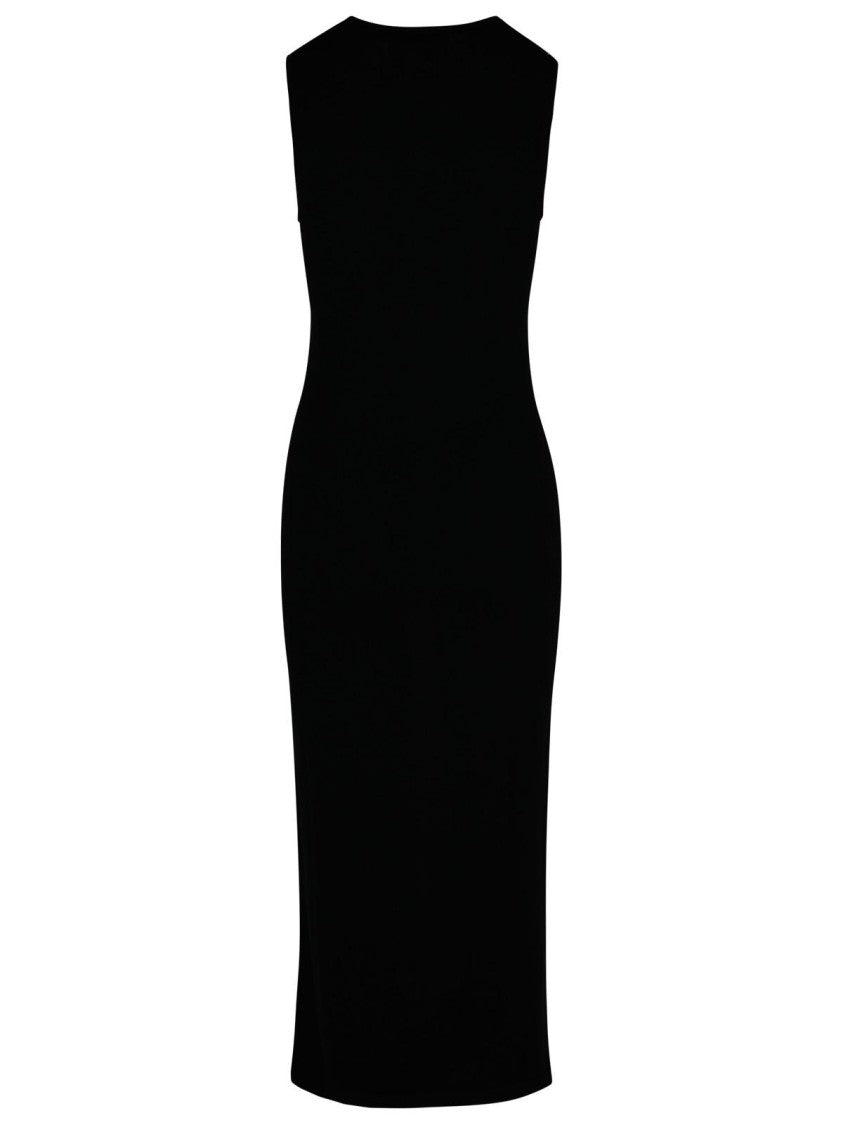 Moschino White Virgin Wool Dress