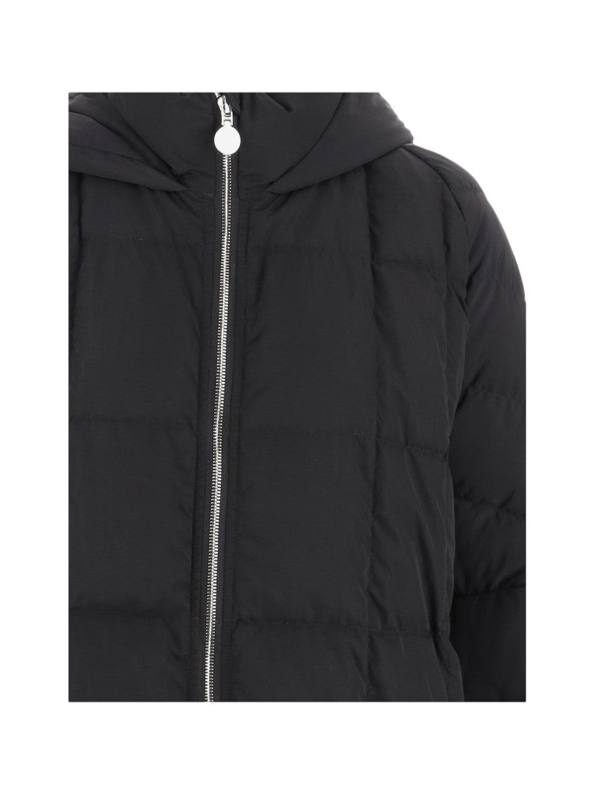Ienki Ienki Quilted Puffer Coat With Hood And Oversized Fit