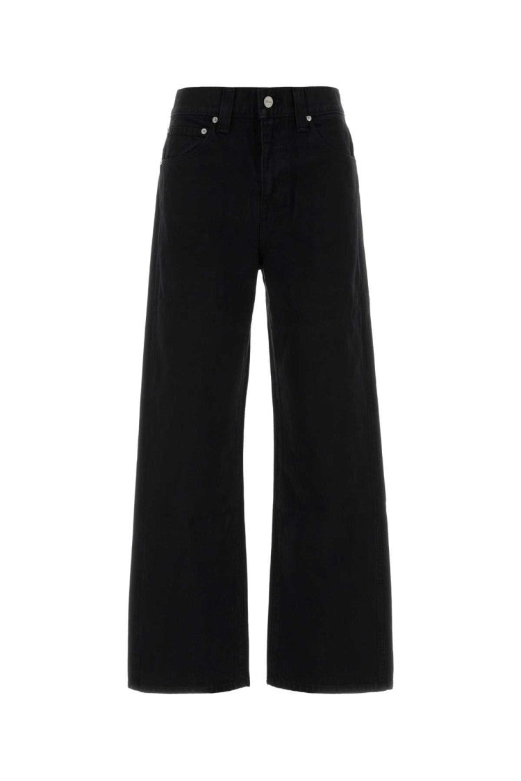 Khaite Black Denim Bonnie Jeans