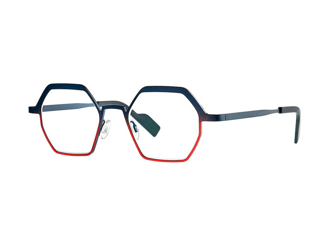 Theo Cheer Metal Hexagonal Eyeglasses