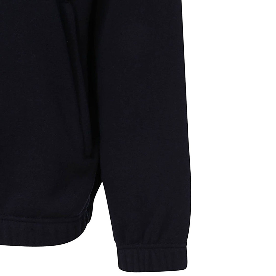 Giorgio Armani Relaxed Fit Cotton Hoodie With Subtle Embroidery