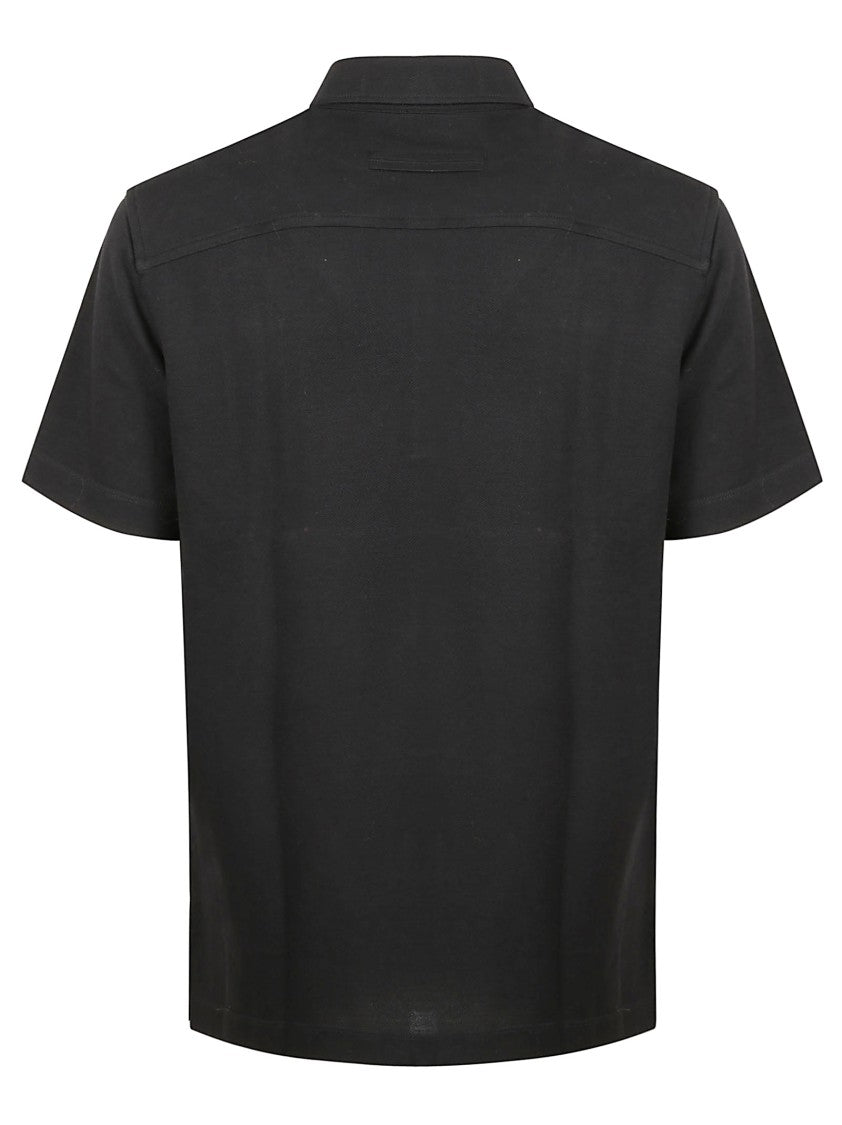 Zegna Classic Short-Sleeve Polo Shirt With Traditional Collar