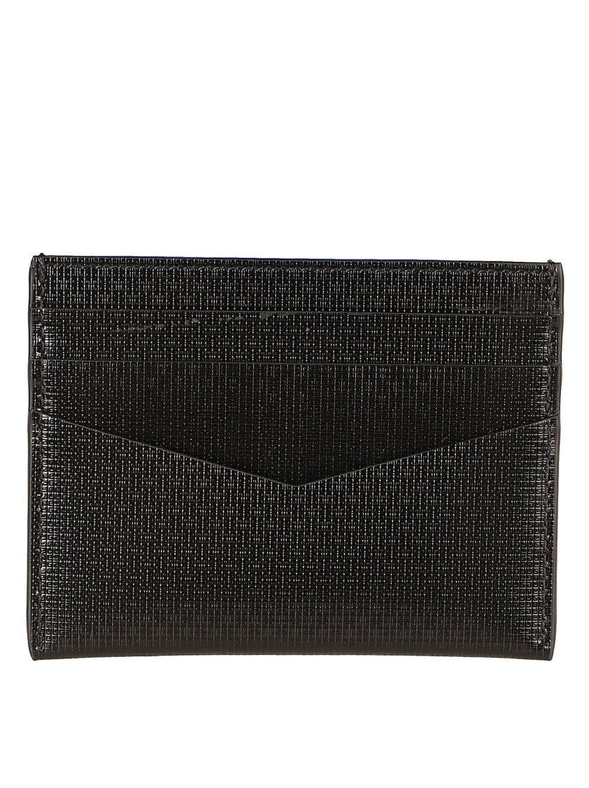 Givenchy Compact Textured Calf Leather Wallet