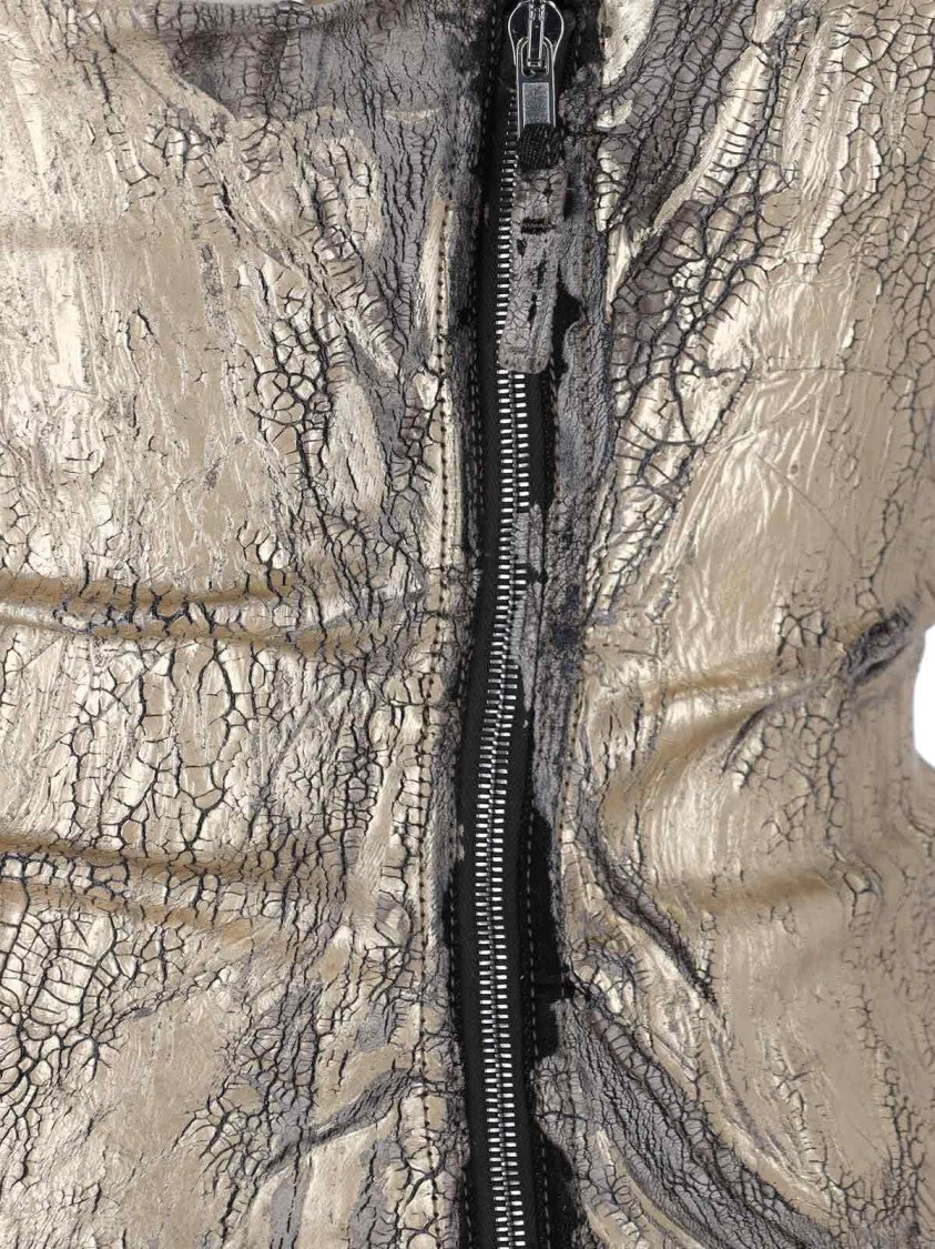 Rick Owens "Kunst" Bustier Top – Gold