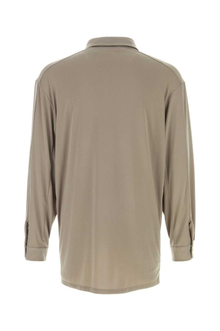 Magliano Khaki Stretch Polyester Vendemmia Shirt