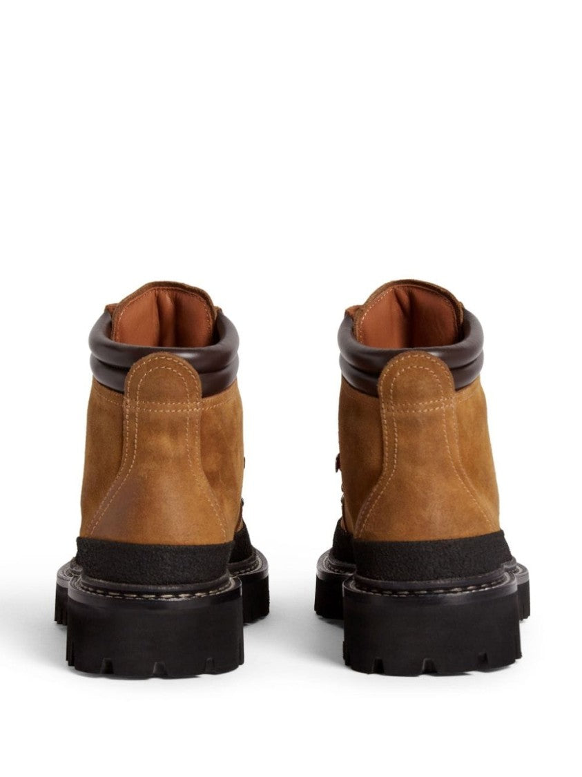 Dsquared2 Camel Brown Ankle-Length Boots