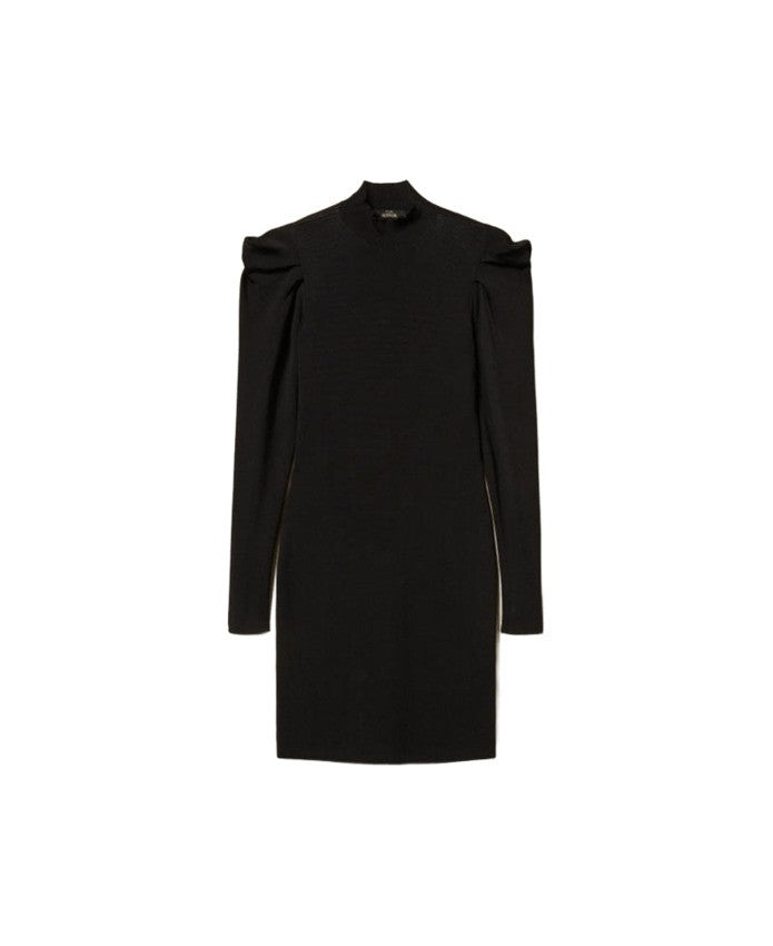 Twinset Actitude Black Mini Dress