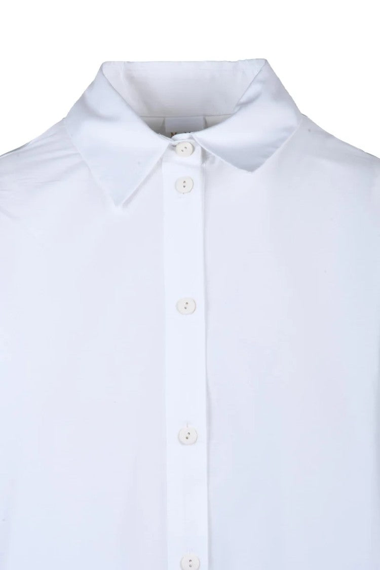 Max Mara Cotton Shirt Dress - White