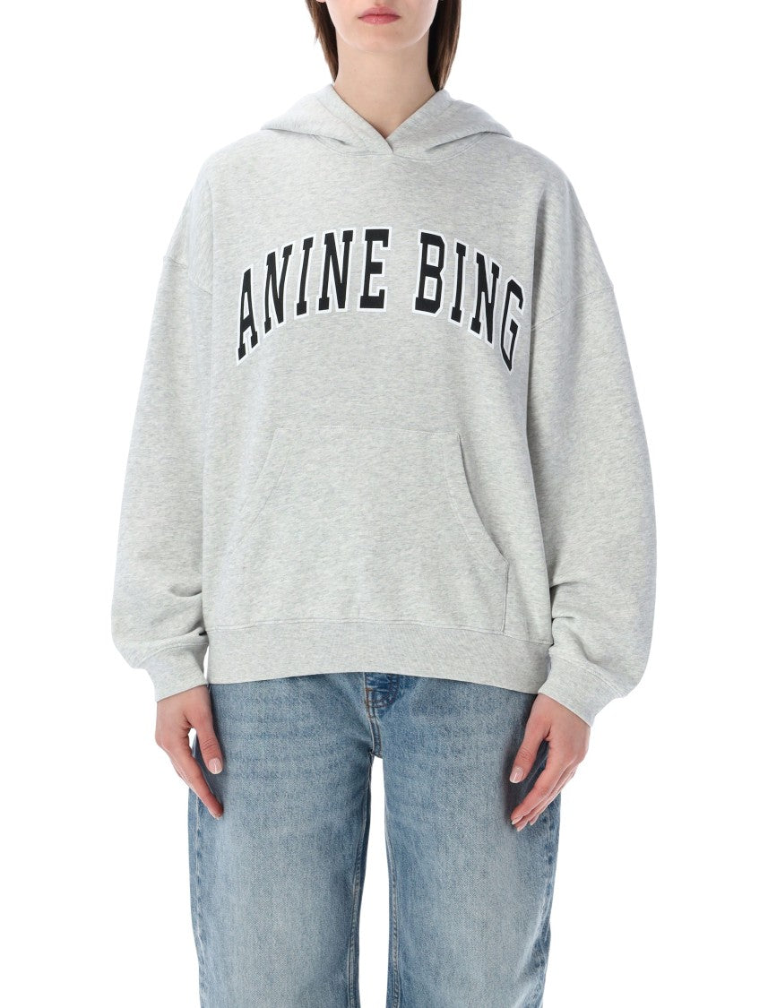 Anine Bing Grey Harvey Hoodie