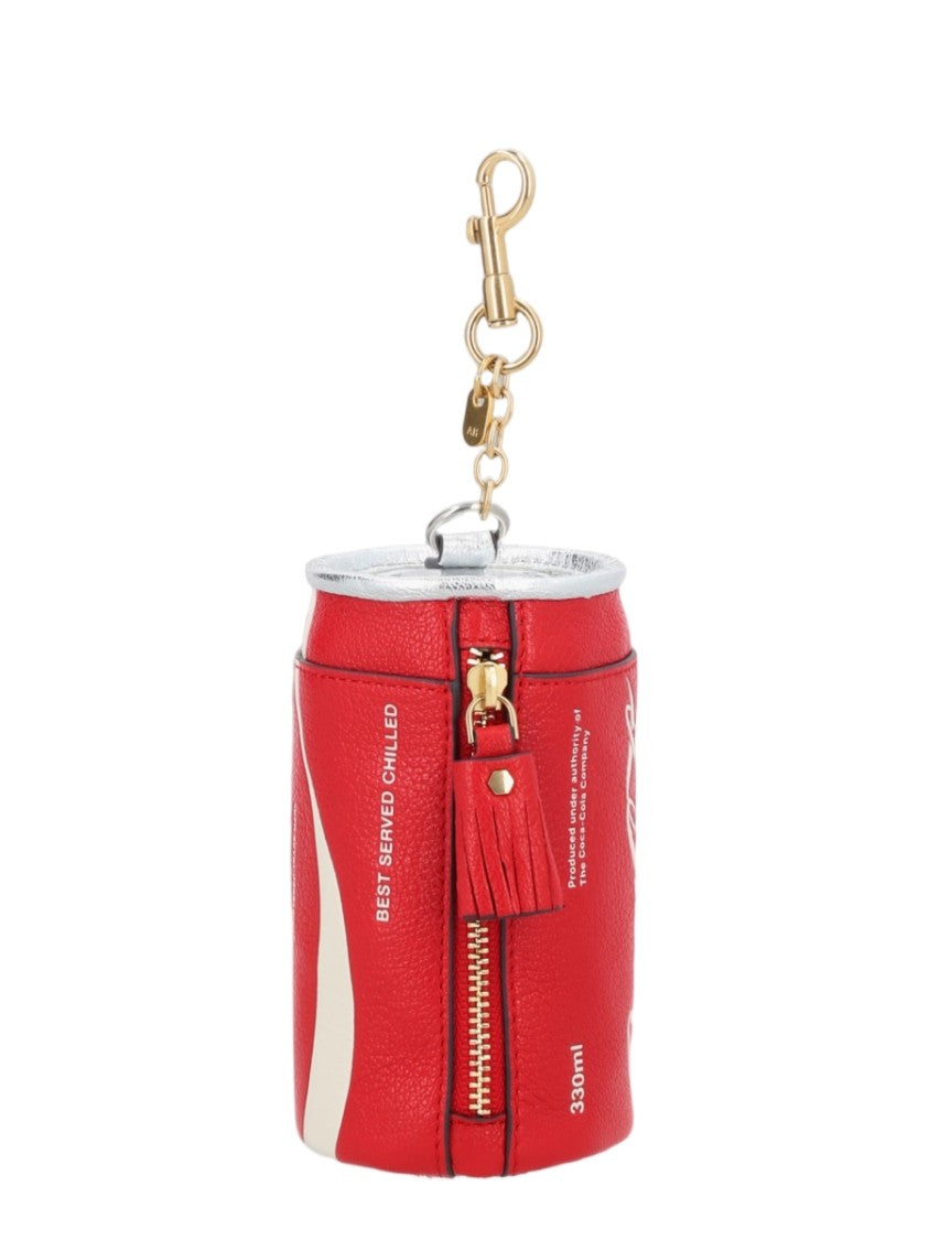 Anya Hindmarch Coca-Cola Beverage Can Cylindrical Goatskin Coin Purse