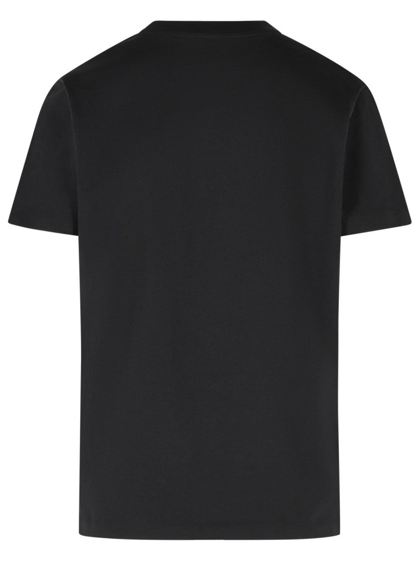 Moncler Black Cotton T-Shirt