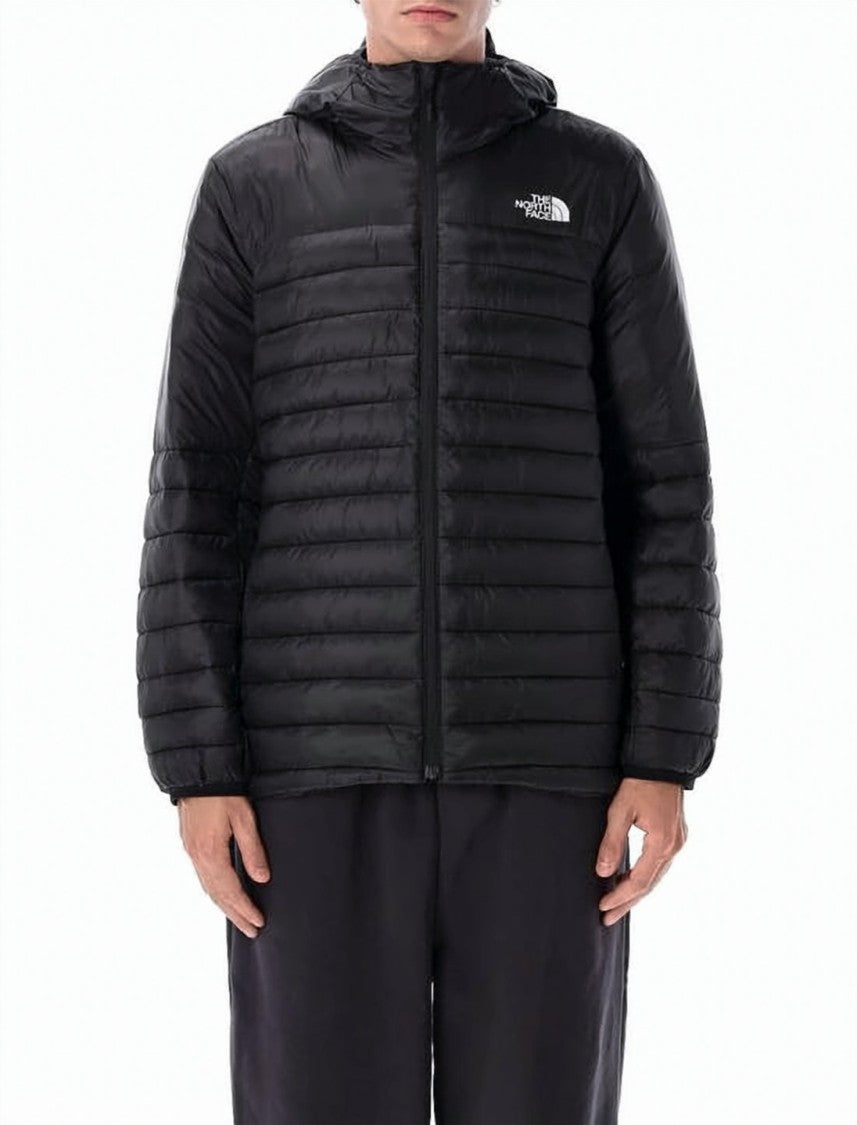 The North Face Lightweight Padded Jacket With Horizontal Quilting And Hood