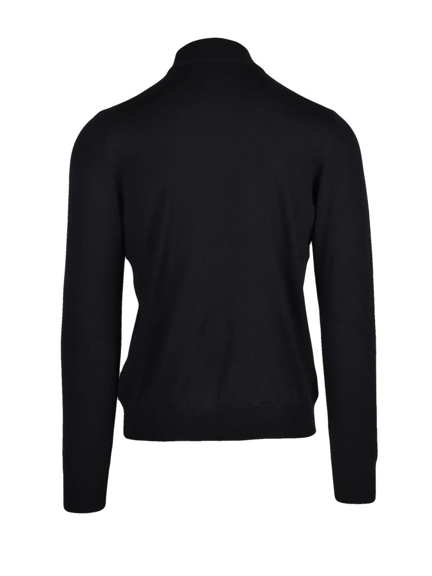 Gran Sasso Classic Turtleneck Sweater In Fine-Knit Virgin Wool