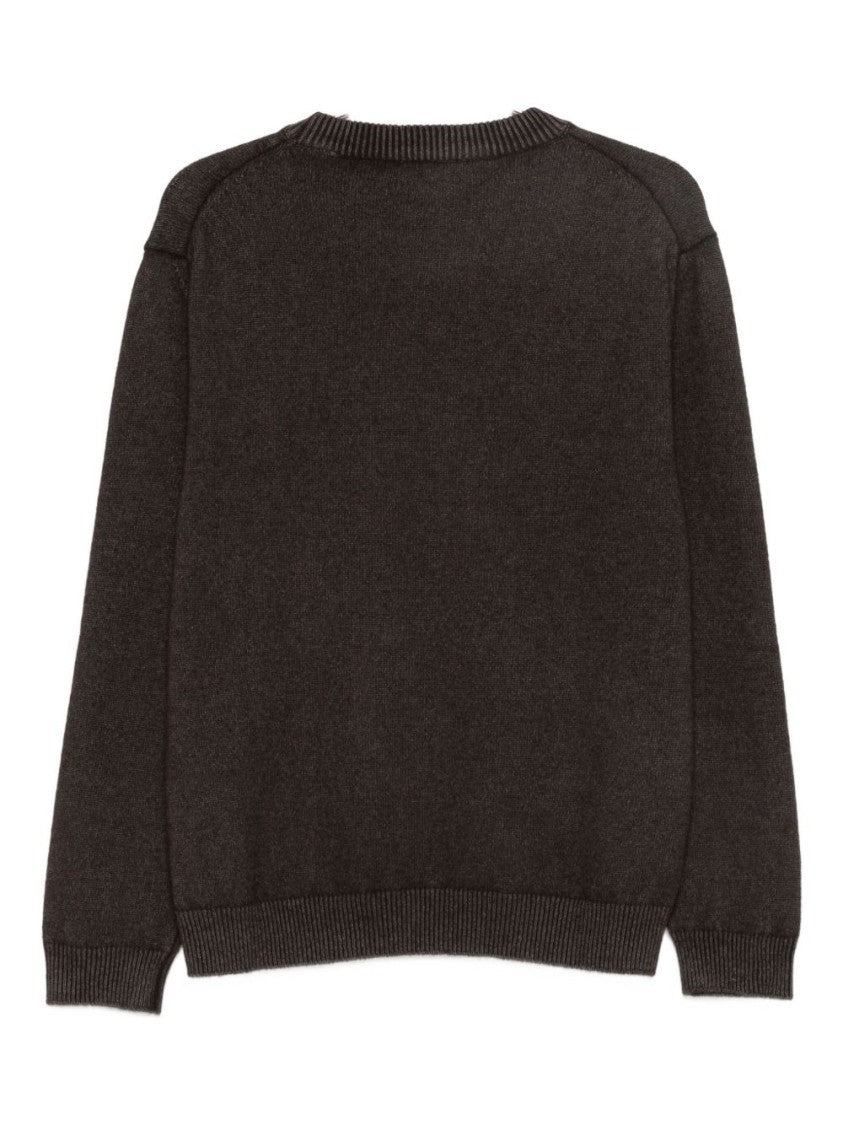Daniele Fiesoli Crewneck Cashmere Sweater With Relaxed Fit