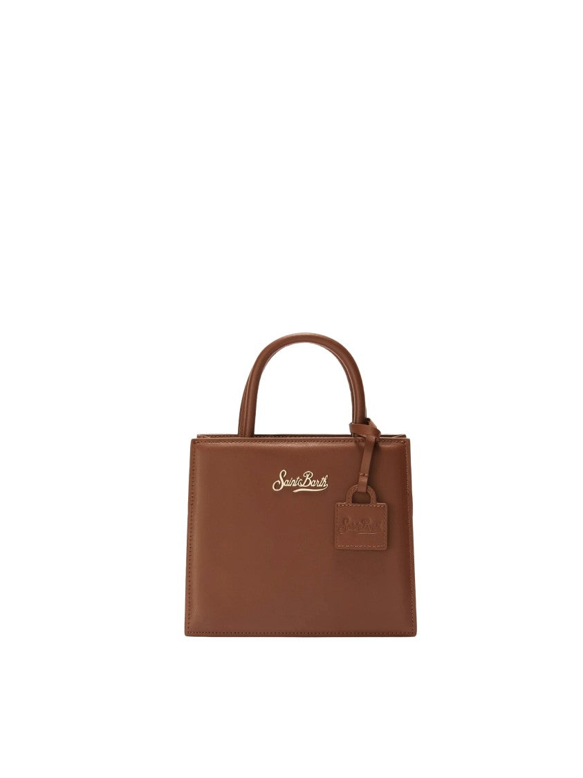 Mc2 Saint Barth Mini Structured Shop Bag With Detachable Strap