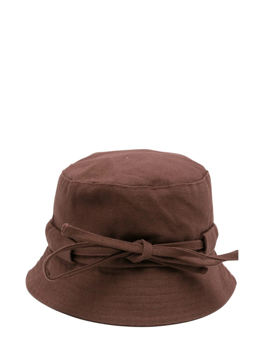 Jacquemus Brown Cotton Le Bob Gadjo Bucket Hat