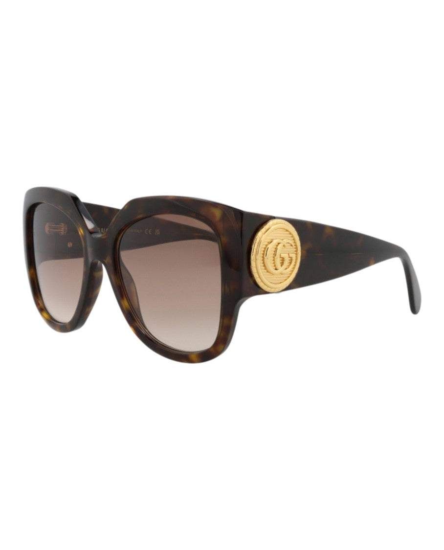 Gucci Square-Frame Recycled Acetate Sunglasses
