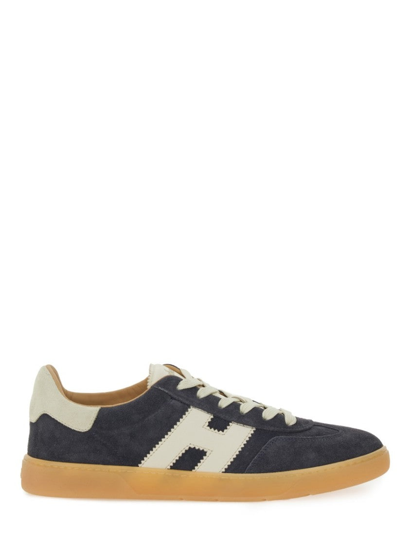 Hogan Cool Minimalistic Low-Top Calfskin Sneakers