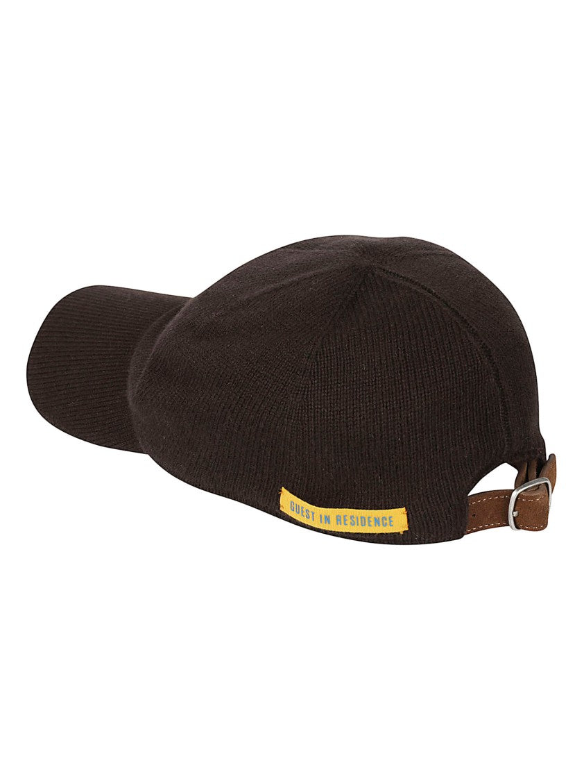 Guest In Residence Knitted Wool-Cashmere Baseball Cap