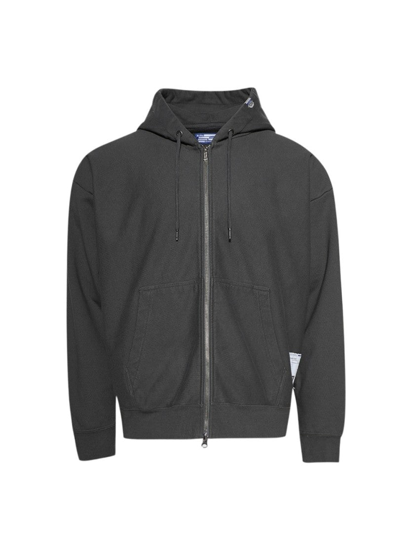 Maison Mihara Yasuhiro Zip Hoodie Dark Grey