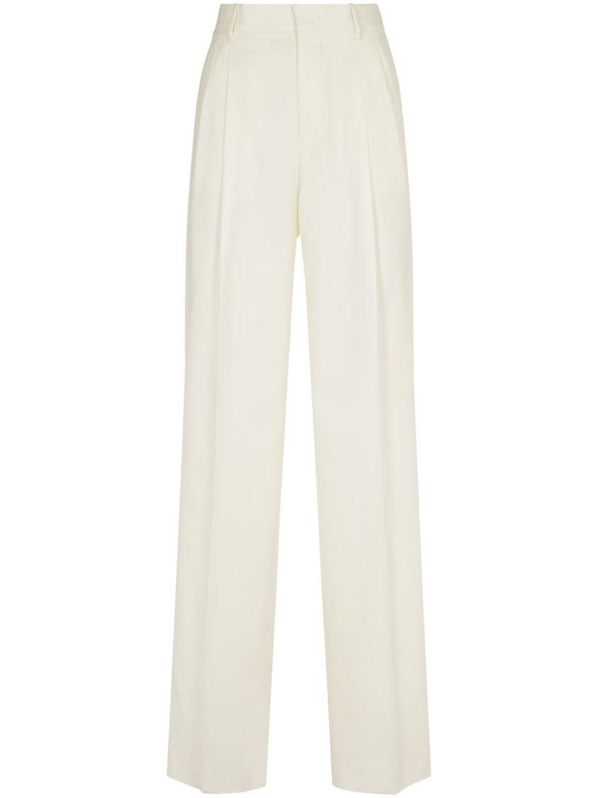 Tagliatore Wide-Leg Trousers With High Waist