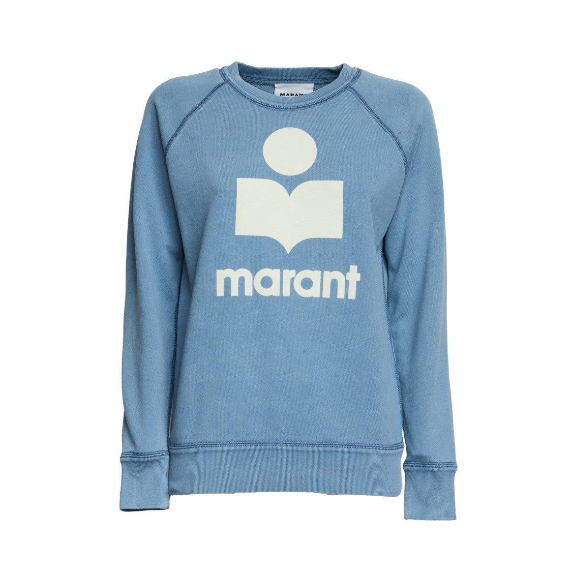 Isabel Marant Millyny Overdyed Cotton Logo Sweatshirt