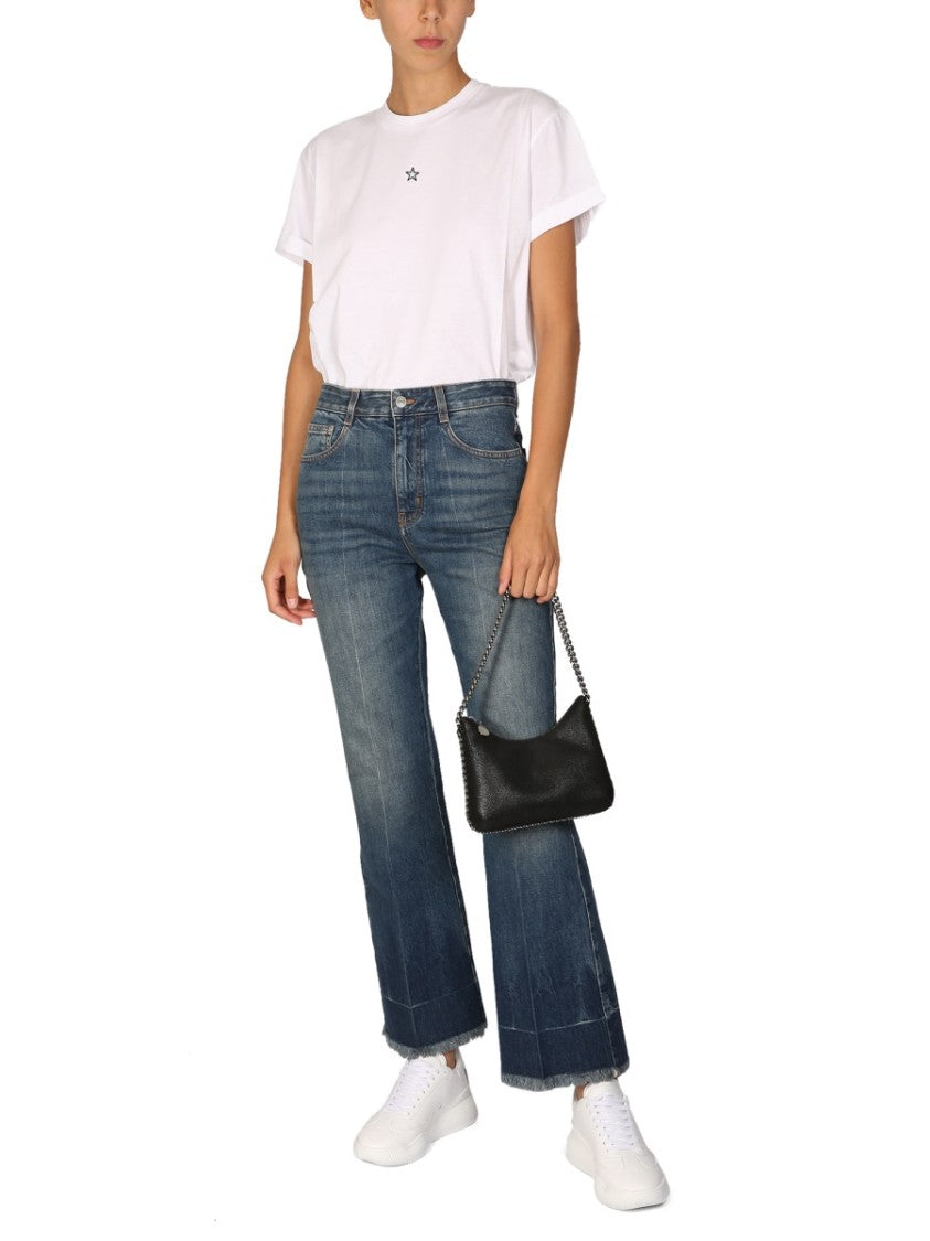 Stella Mccartney Mid-Rise Blue Denim Jeans